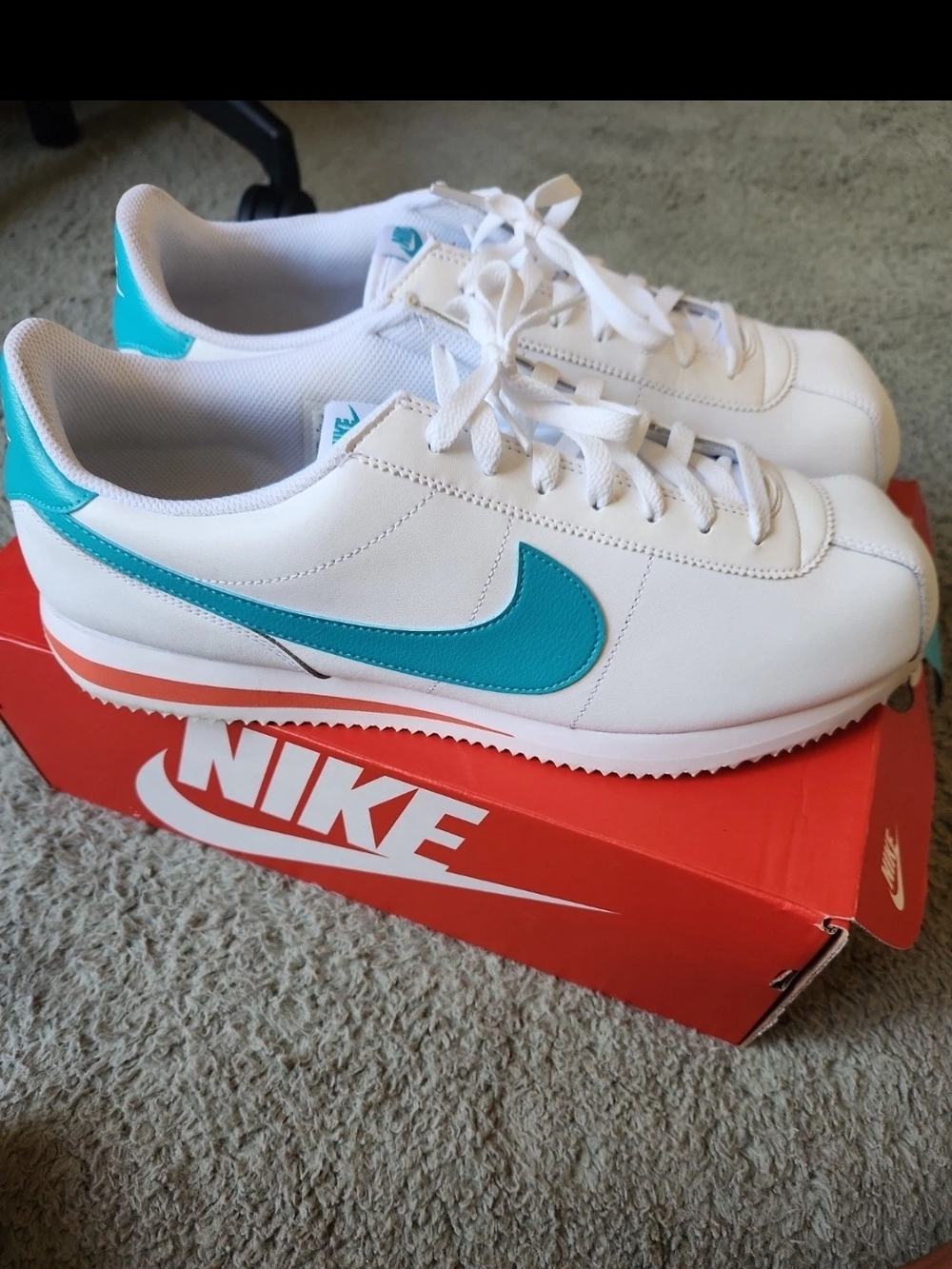 Size 14 - Nike Cortez Miami Dolphins With Box